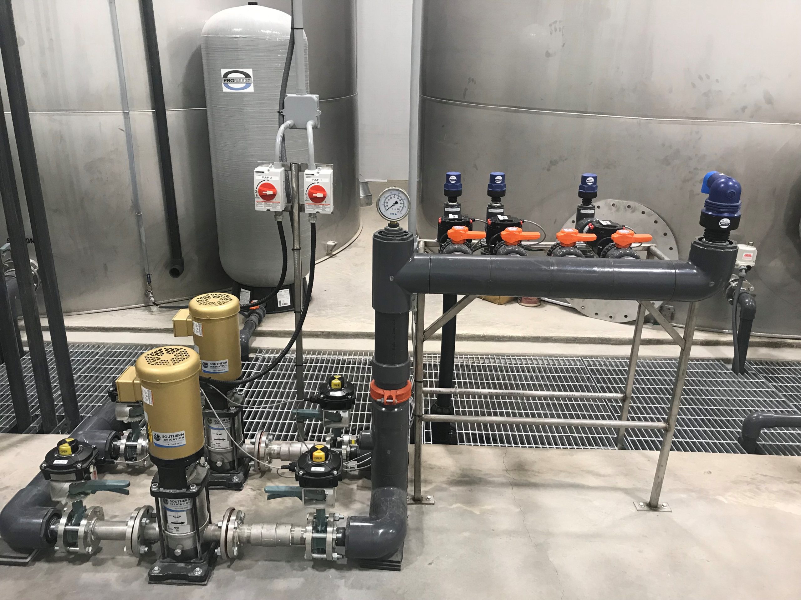 water treatment gauge air vent