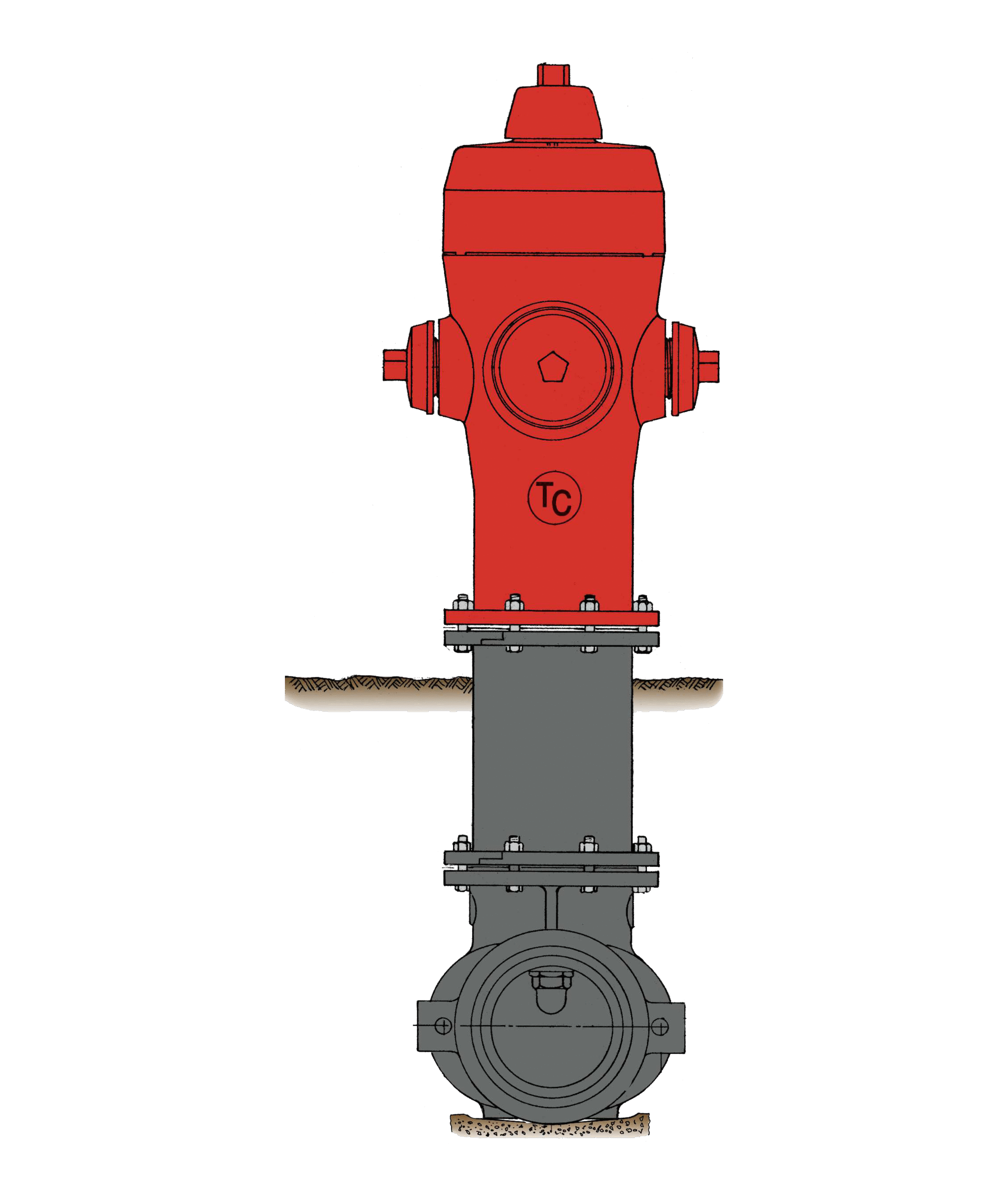 C71P Compression Fire Hydrant