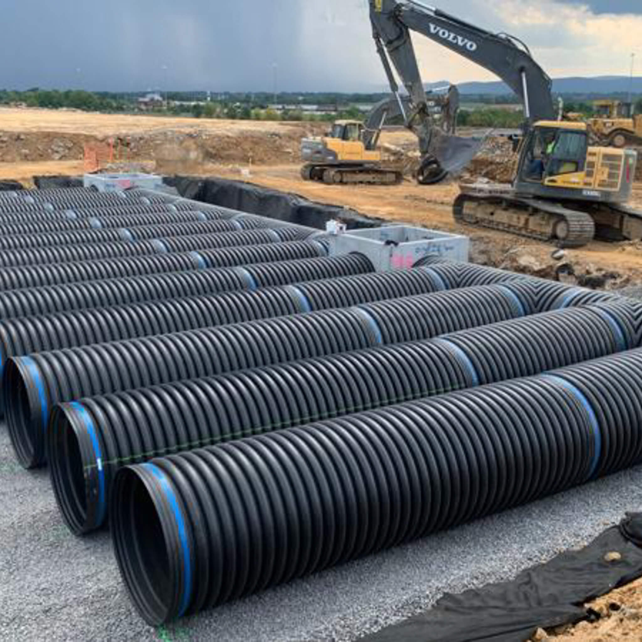 ADS Dual Wall Pipe Forestry and Mining Supply